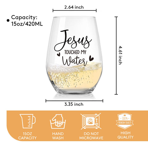 Vaso de cristal sin tallo de Socive, diseño claro y duradero.