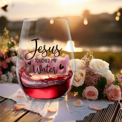 Regalo cristiano para mujeres: vaso de vino Socive para ocasiones especiales.
