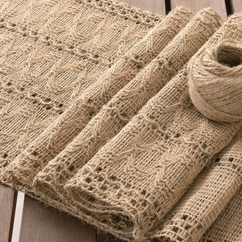 Socomi centro de mesa rustico boho para comedor.