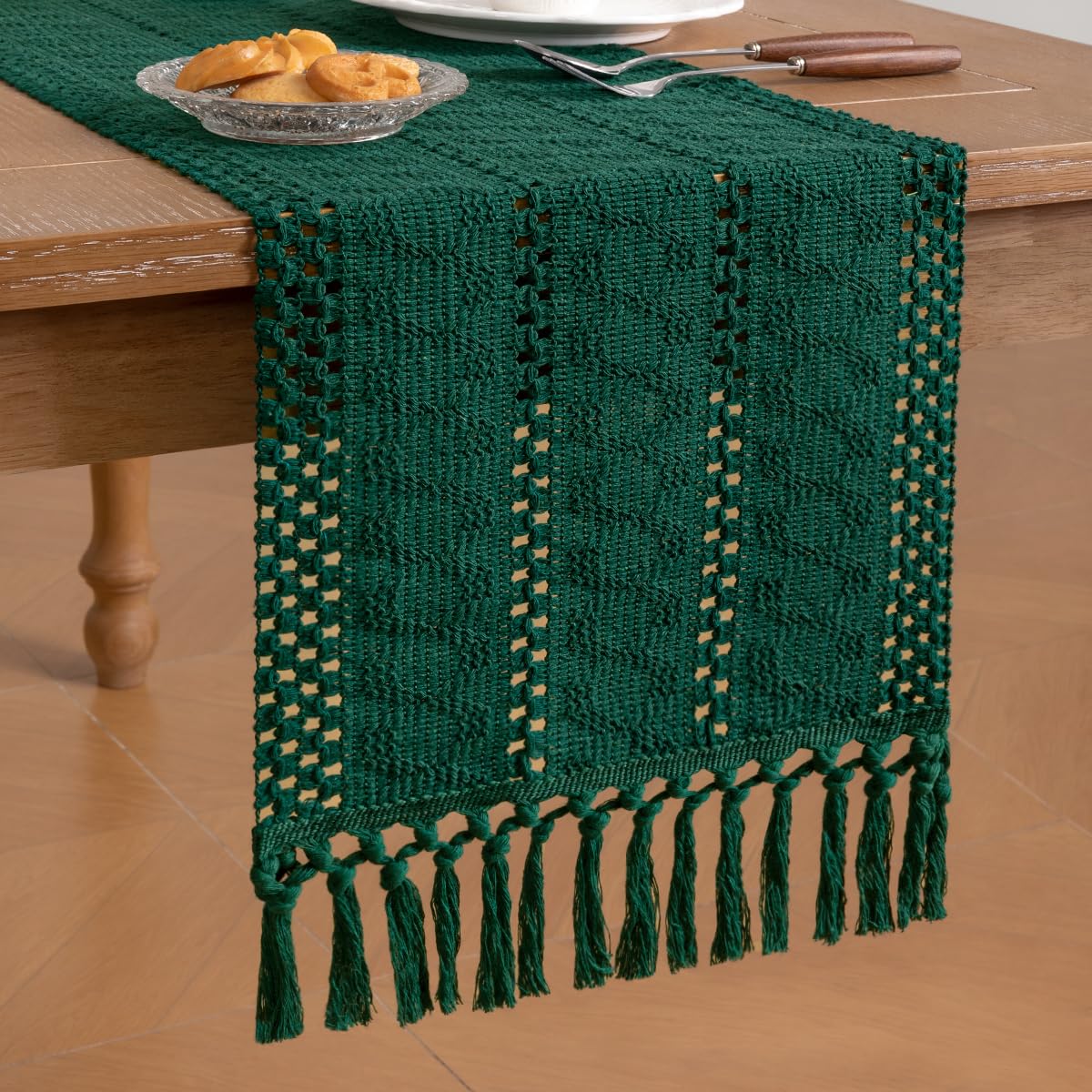 Socomi mantel corredor para comedor mejora la ambientación de la mesa.