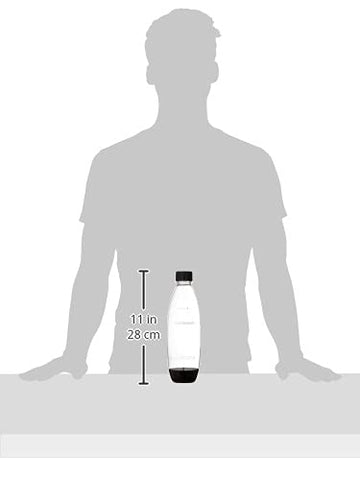 Botella de 1 litro en material libre de BPA para seguridad y durabilidad.