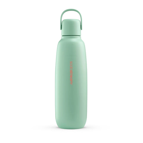 Sodastream Fizz & Go Cool frente de botella menta, burbujeante y fresca para cualquier momento.