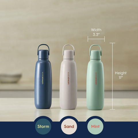 Sodastream Fizz & Go Cool, mantiene frio hasta doce horas para días de playa.