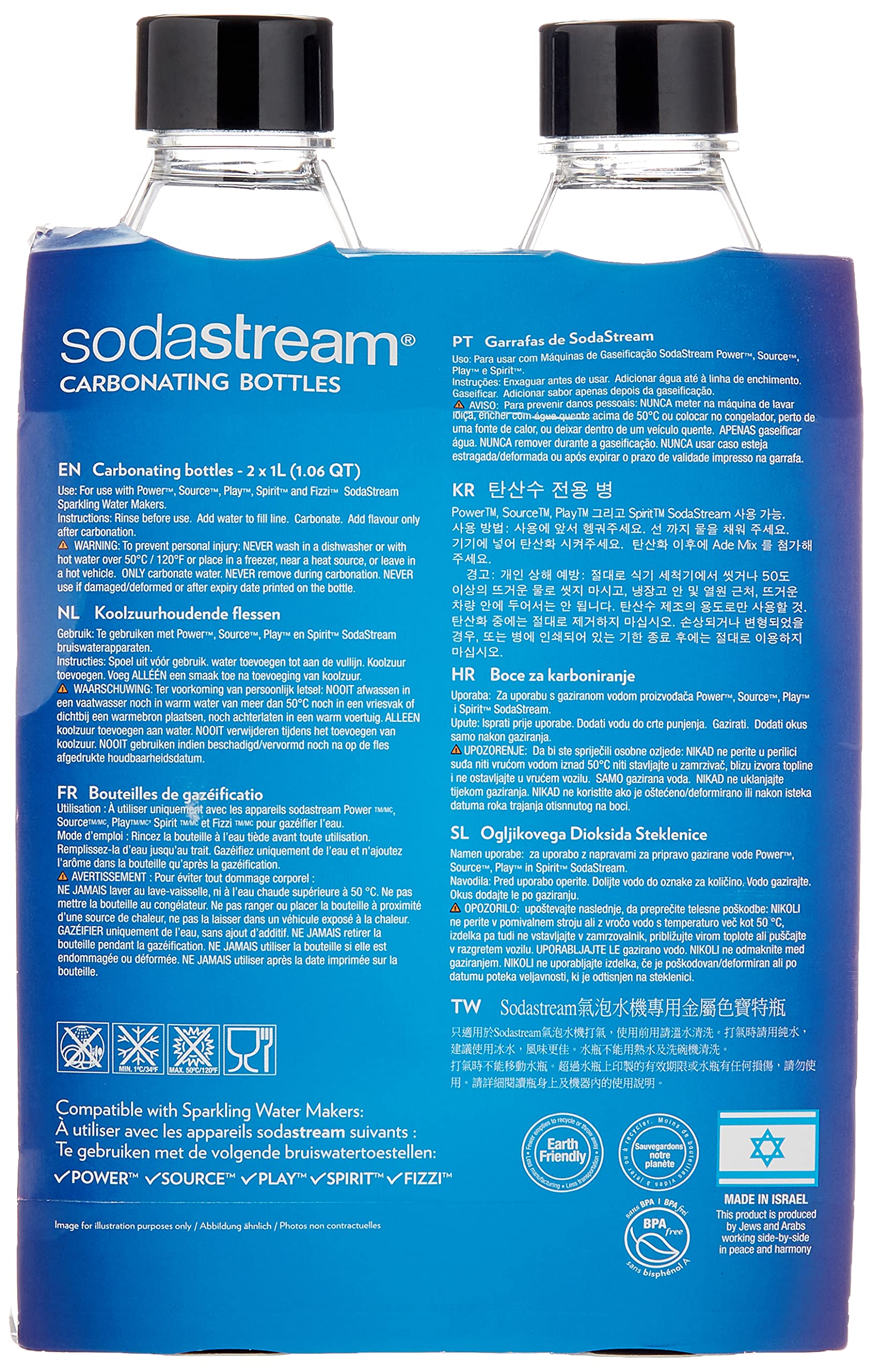 Tapa hermética de la botella Fuse para conservar la efervescencia.