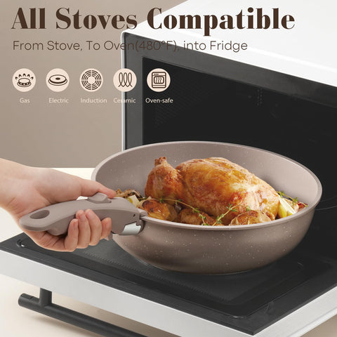 SODAY cazo 2 qt y 3 qt, ideal para salsas.