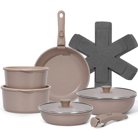 SODAY conjunto 15 piezas para cocinar y optimizar espacio en la cocina.