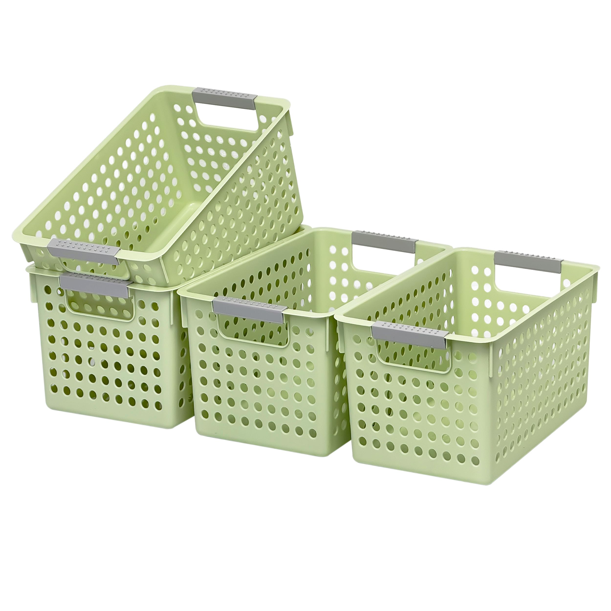 Cesta Soddeph con asas profundas, ideal para botellas y paquetes.