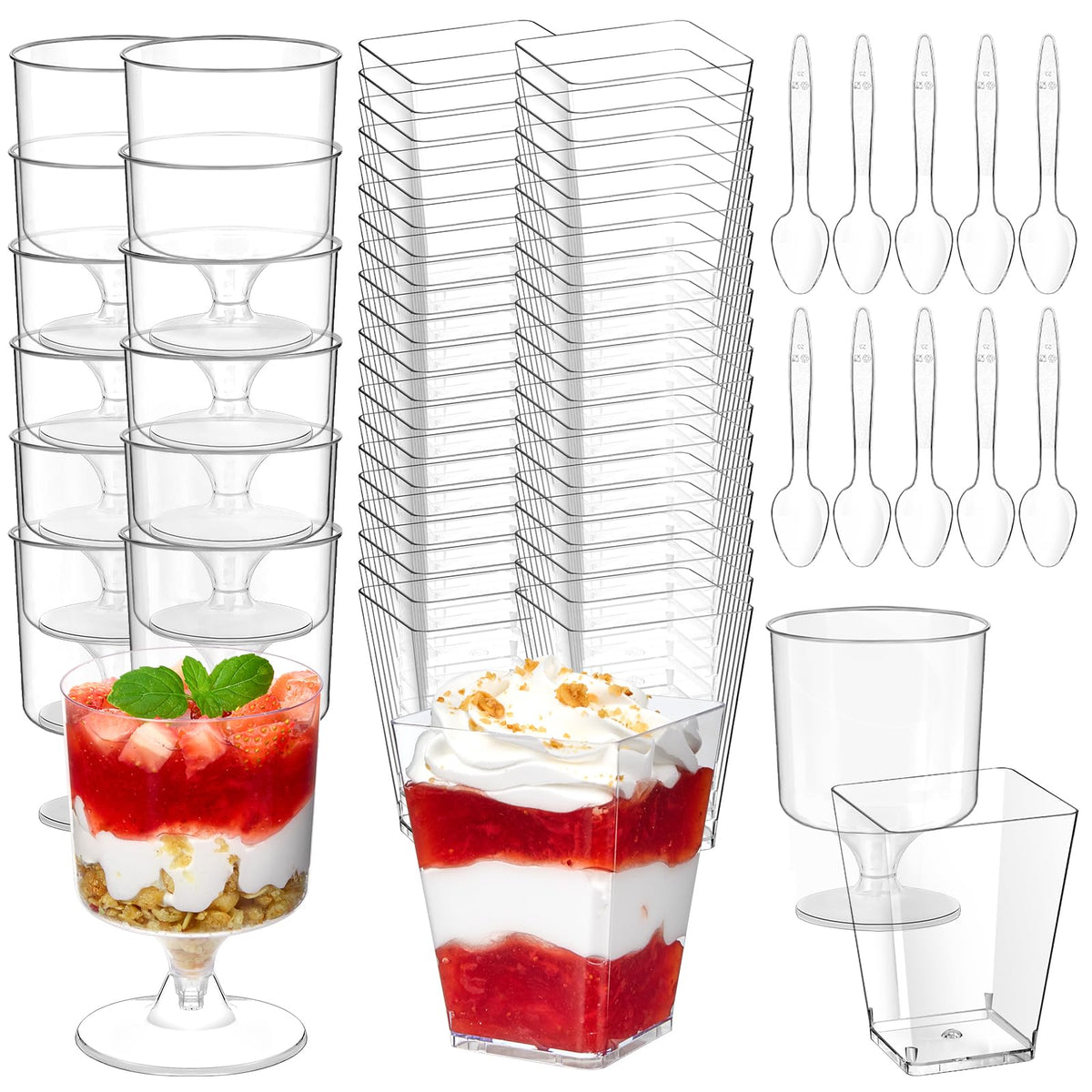 Soelomu copa postre 150ml para presentaciones elegantes