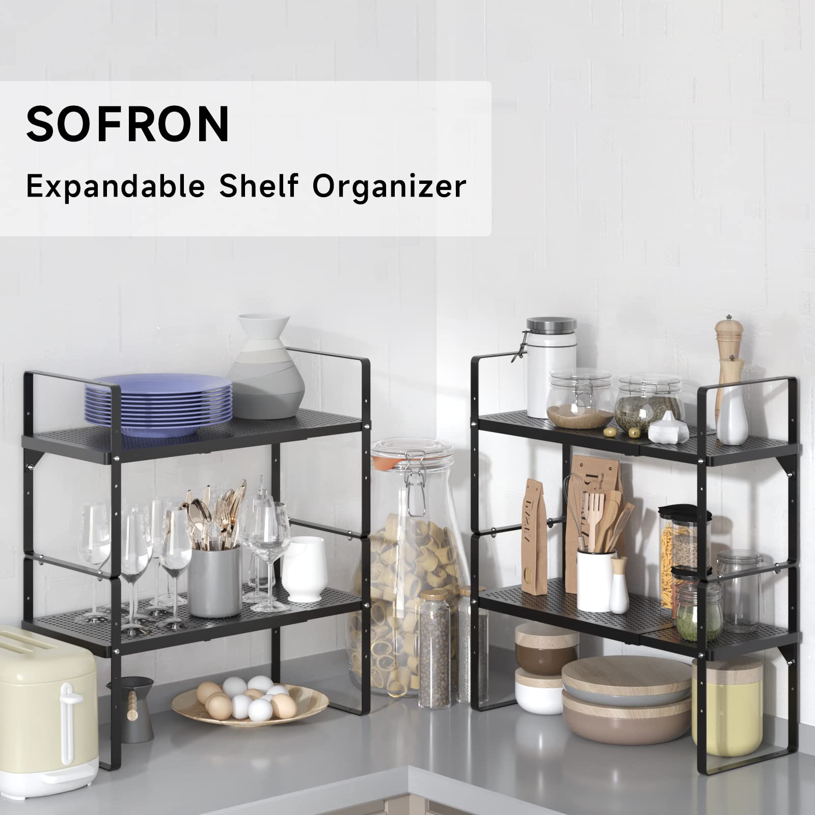 SOFRON estante con dimensiones extendidas para espacio extra