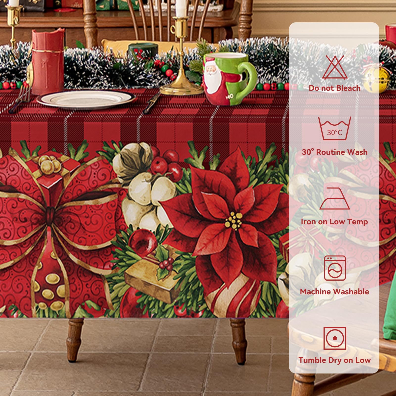 Mantel Softalker crea ambiente familiar para reuniones y fiestas.
