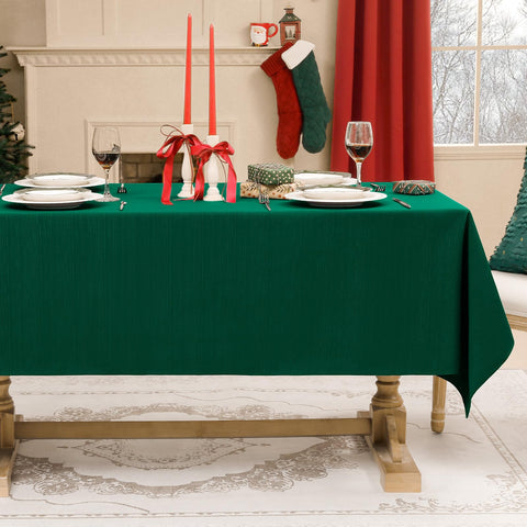 Softalker mantel jacquard verde, tela lavable apta para interior y exterior