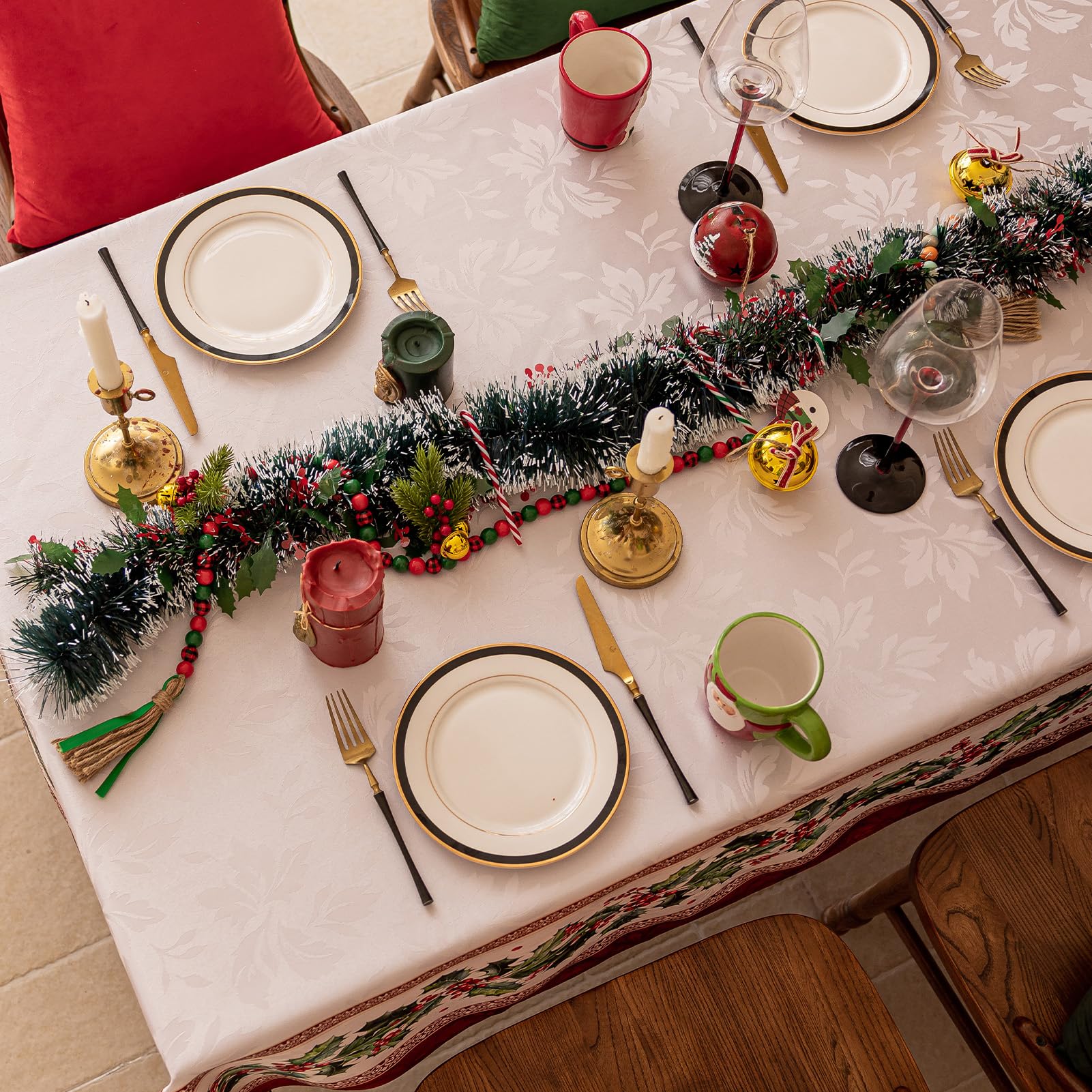 Softalker Mantel tacto suave; experiencia de comedor más confortable.