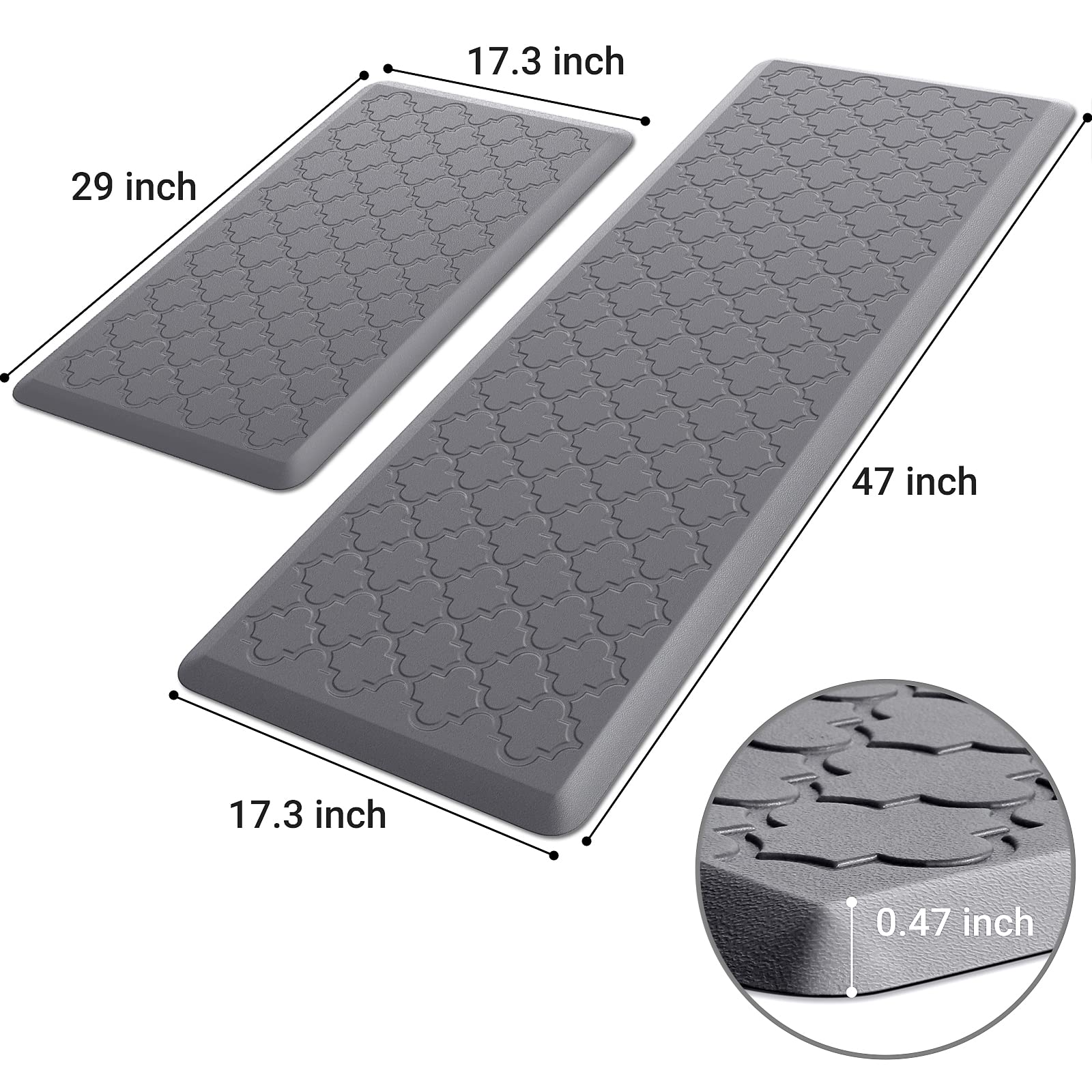 SoftDuo alfombra cocina anti-fatiga: relieve la tensión mientras cocinas