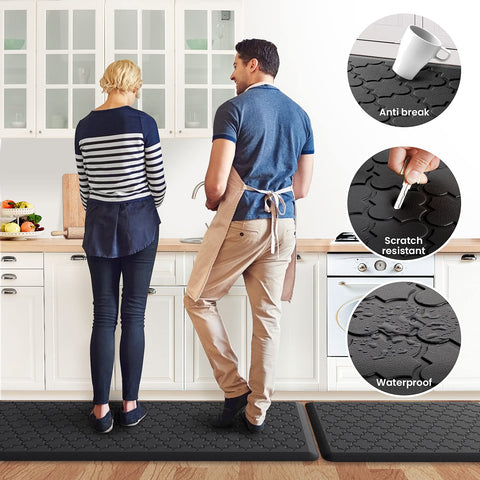 SoftDuo alfombra cocina resistente al agua y fácil limpieza