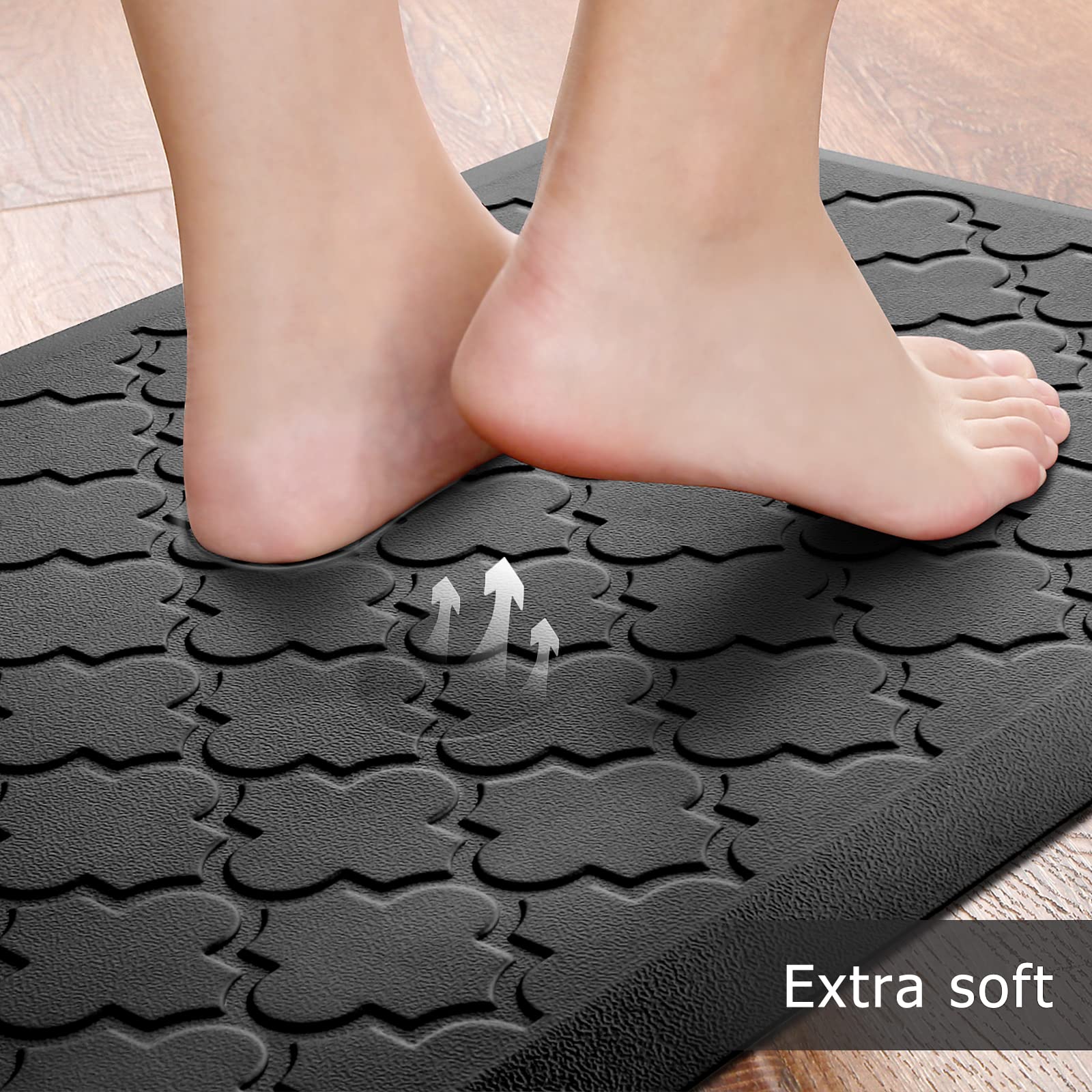 SoftDuo alfombrilla antideslizante con borde para evitar movimientos en la cocina