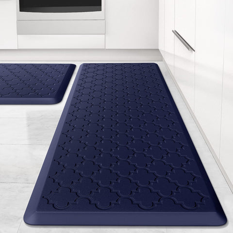 SoftDuo alfombrilla de cocina dos piezas anti-fatiga para mayor comodidad al estar de pie.