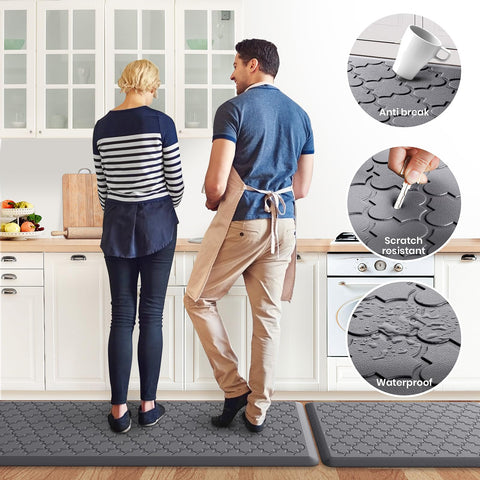 SoftDuo tapete gris 20-60 cm ideal para zonas largas