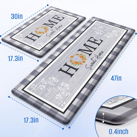 SofterCharm alfombra cocina antideslizante mantiene estable durante las tareas.