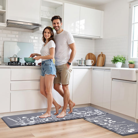 SofterCharm alfombras cocina-antideslizantes-texturadas evita deslizamientos en la cocina.