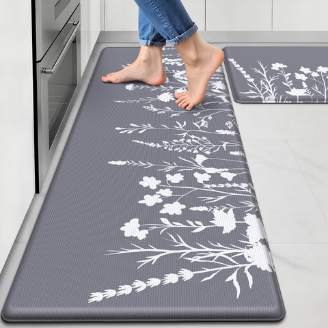 SofterCharm alfombras cocina conjunto-dos-piezas para mayor confort al estar de pie.