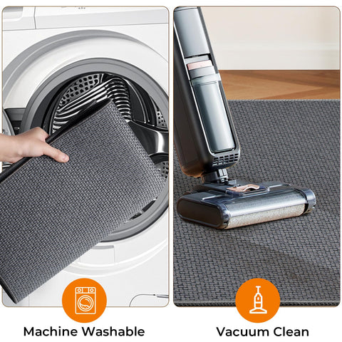 SofterCharm cuidado lavable a máquina facilita la limpieza en la cocina.