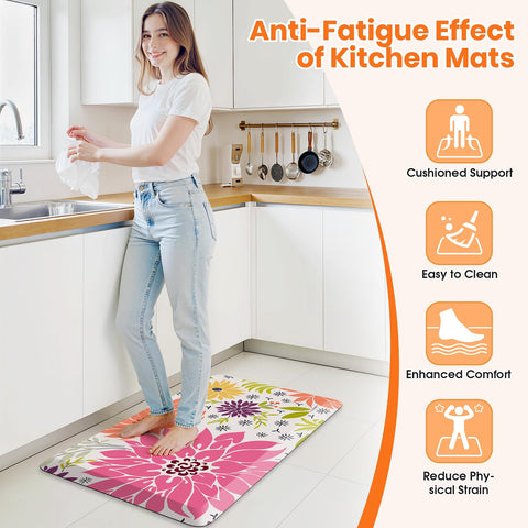 SofterCharm Mat cocina confort excepcional: acolchado denso para jornadas sin fatiga
