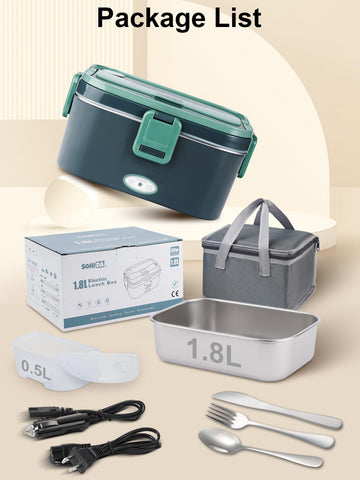 Bolsa térmica incluida para conservar la temperatura durante el transporte.