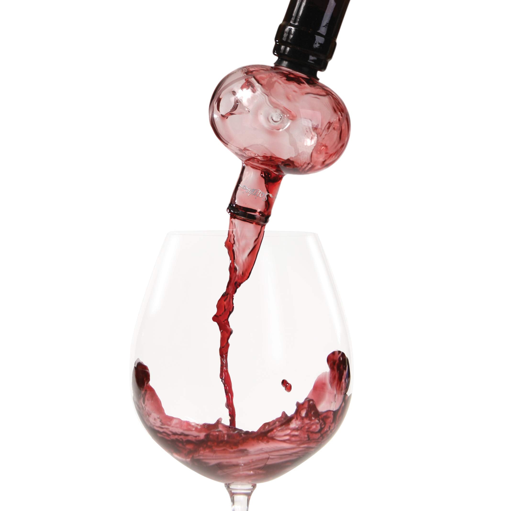 SOIRE'É aerador de vino en botella para mejorar aroma y sabor.