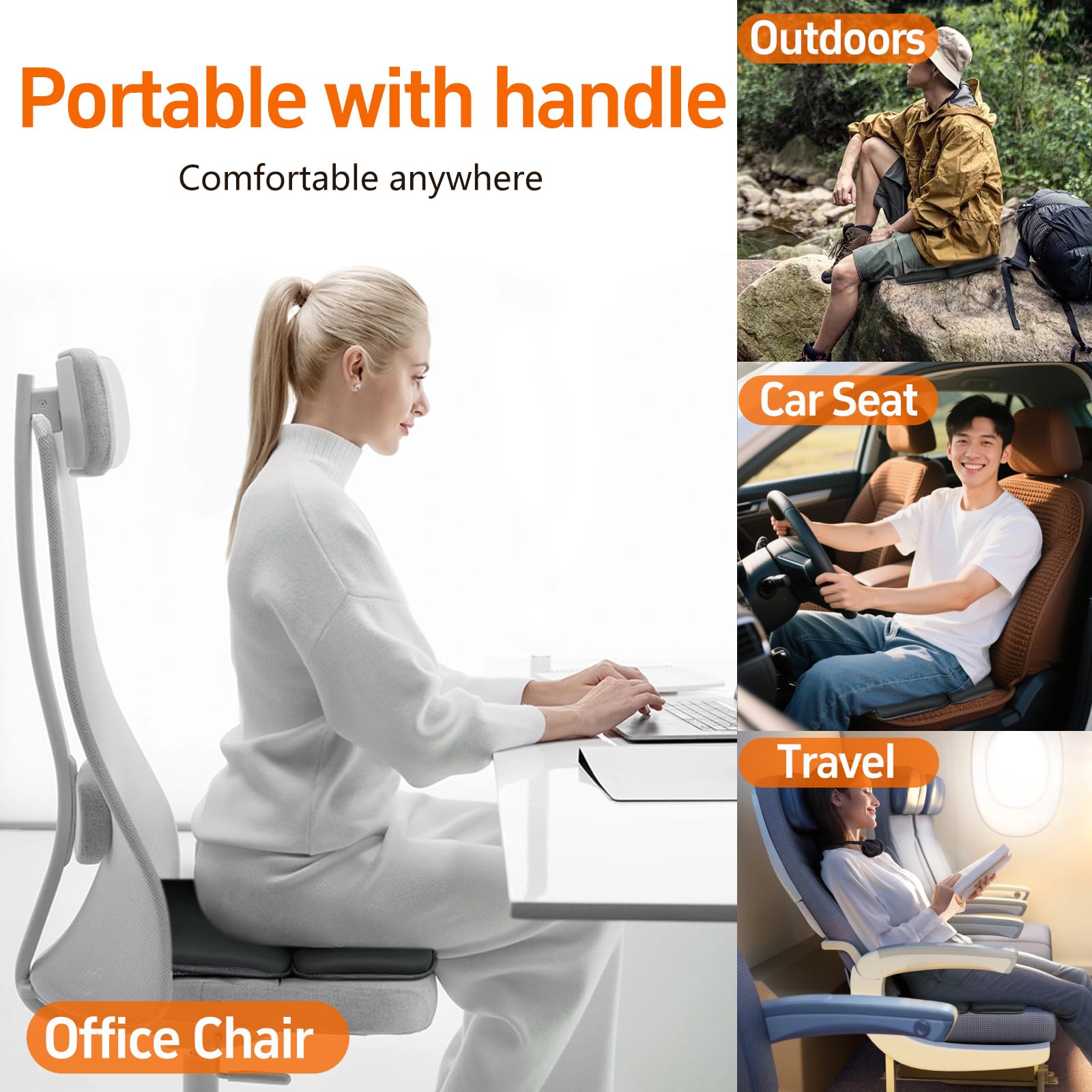 Sojoy iGelComfort: uso en coche o avión para viajar con más comodidad.