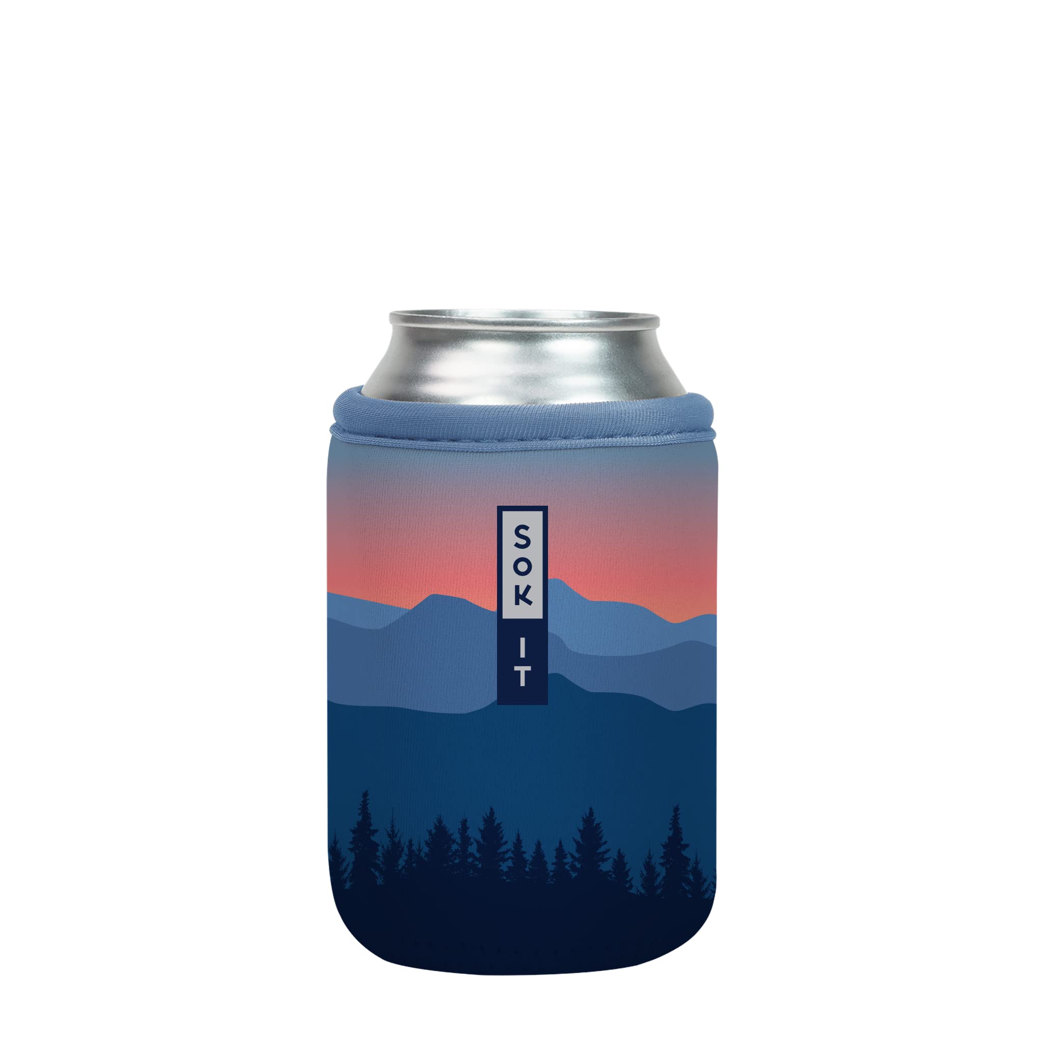 Sok It CanSok: funda aislante de neopreno para lata de 12 oz en color azul