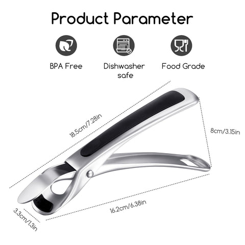 Soleader acero inoxidable 18/8 para contacto seguro con alimentos.