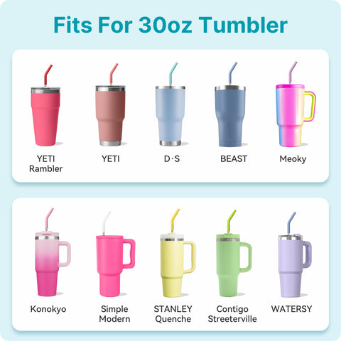Compatibilidad de Soledea con YETI, STANLEY y otras marcas de vasos 28-32 oz