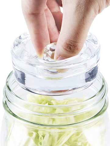 Peso SOLIGT para fermentación con agarre fácil, facilita retirar las pesas.