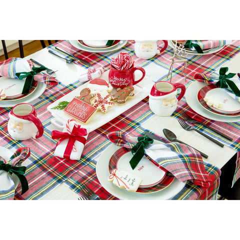 Solino Home camino de mesa blanco, versátil para bodas y fiestas de bebé
