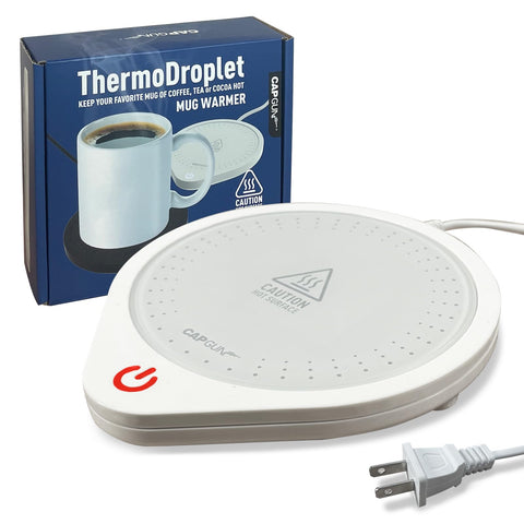 SomisGarden calentador 25W para taza de café mantiene la bebida a temperatura óptima.
