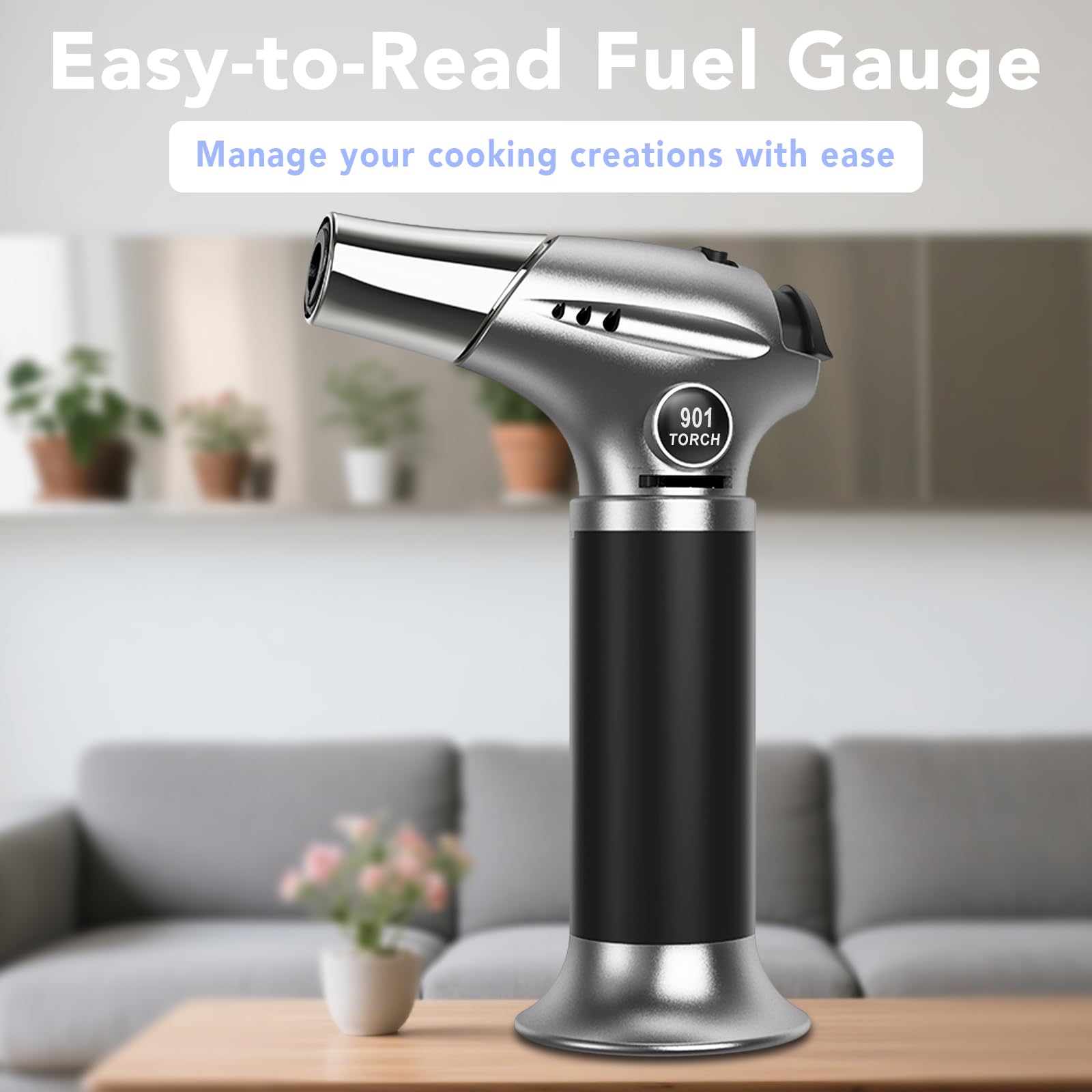 Torch recargable de Sondiko compatible con tanques de gas butano