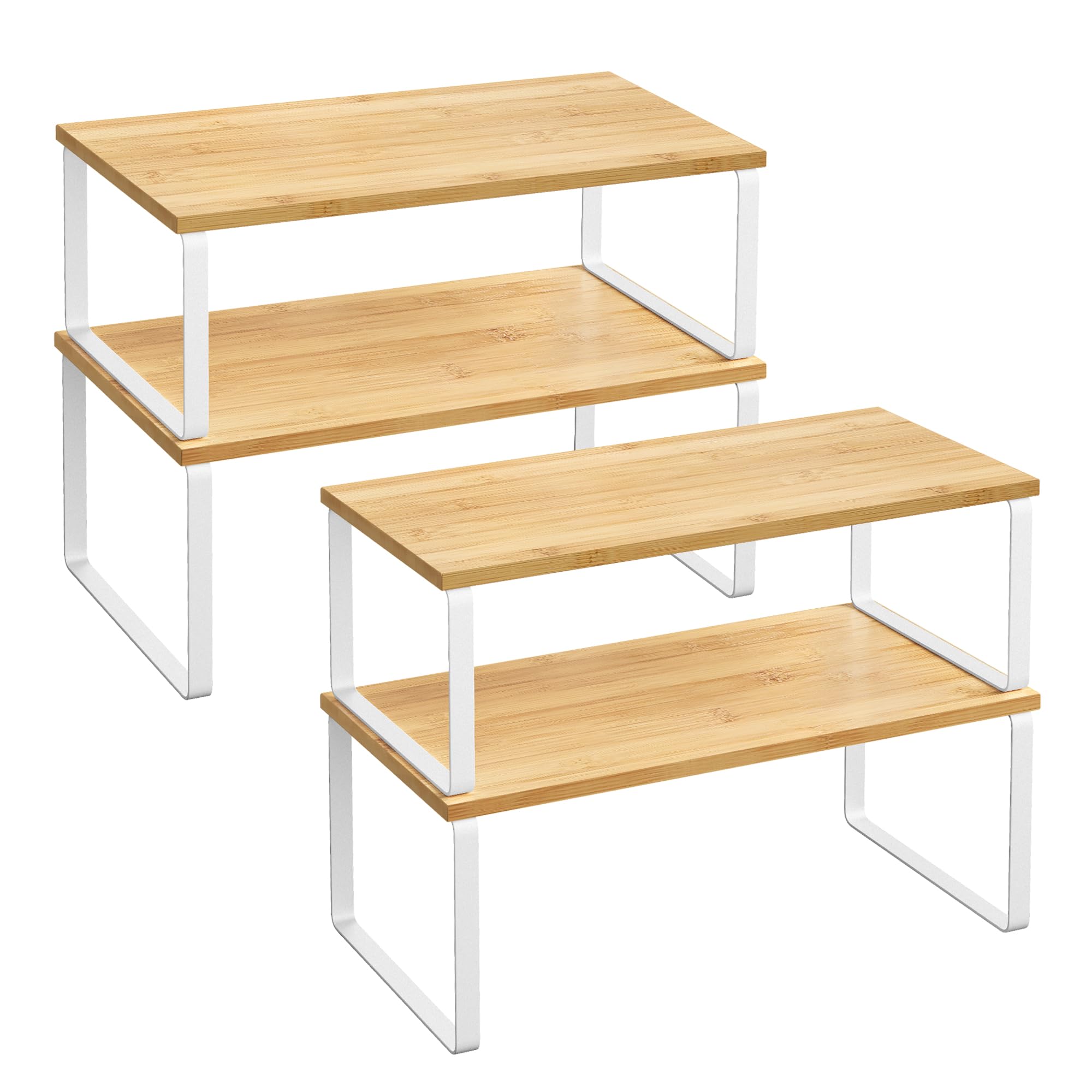 SONGMICS armario-cocina estantes-4-piezas para maximizar el espacio de la encimera