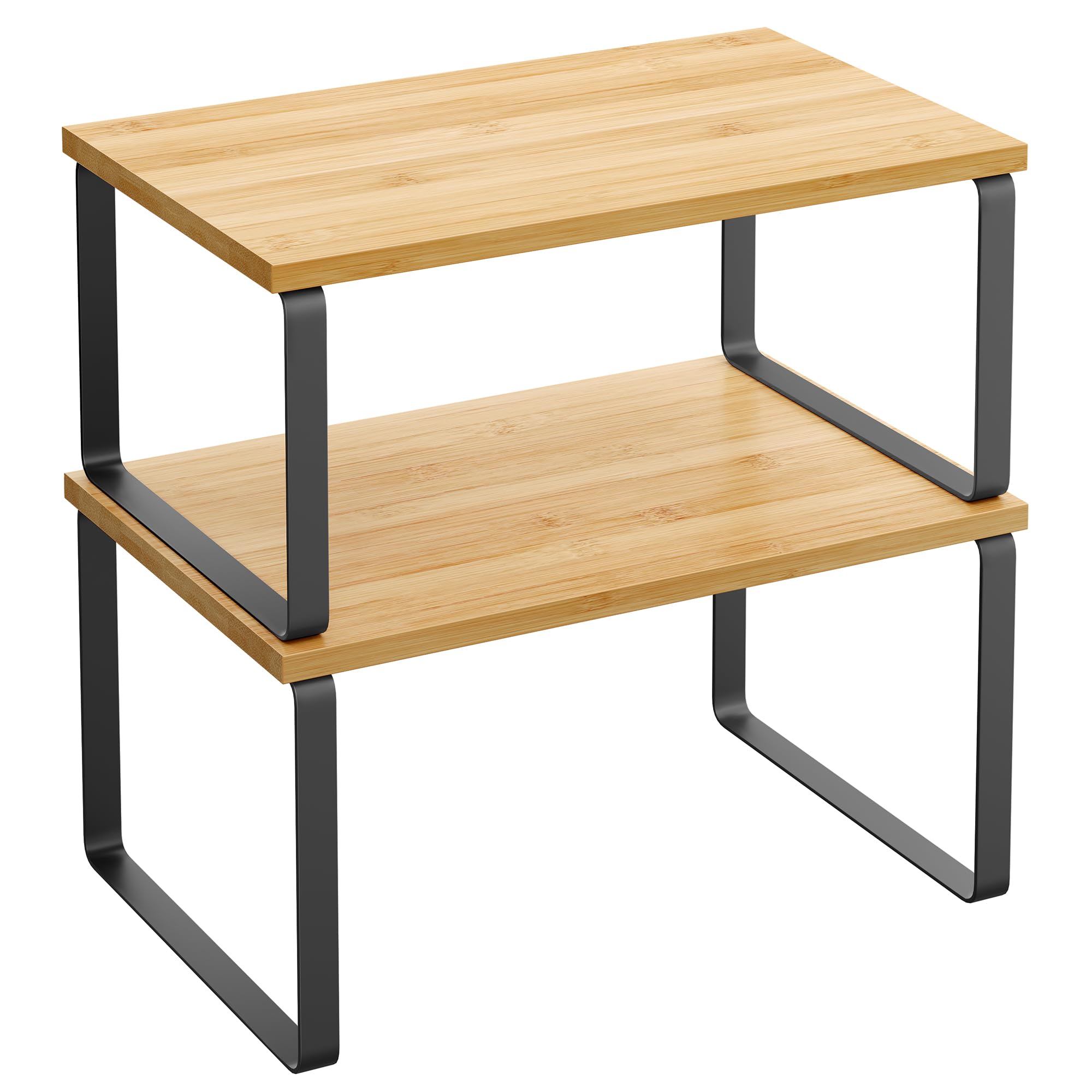 Songmics armario organizador con dos estantes para cocina, ahorro de espacio.