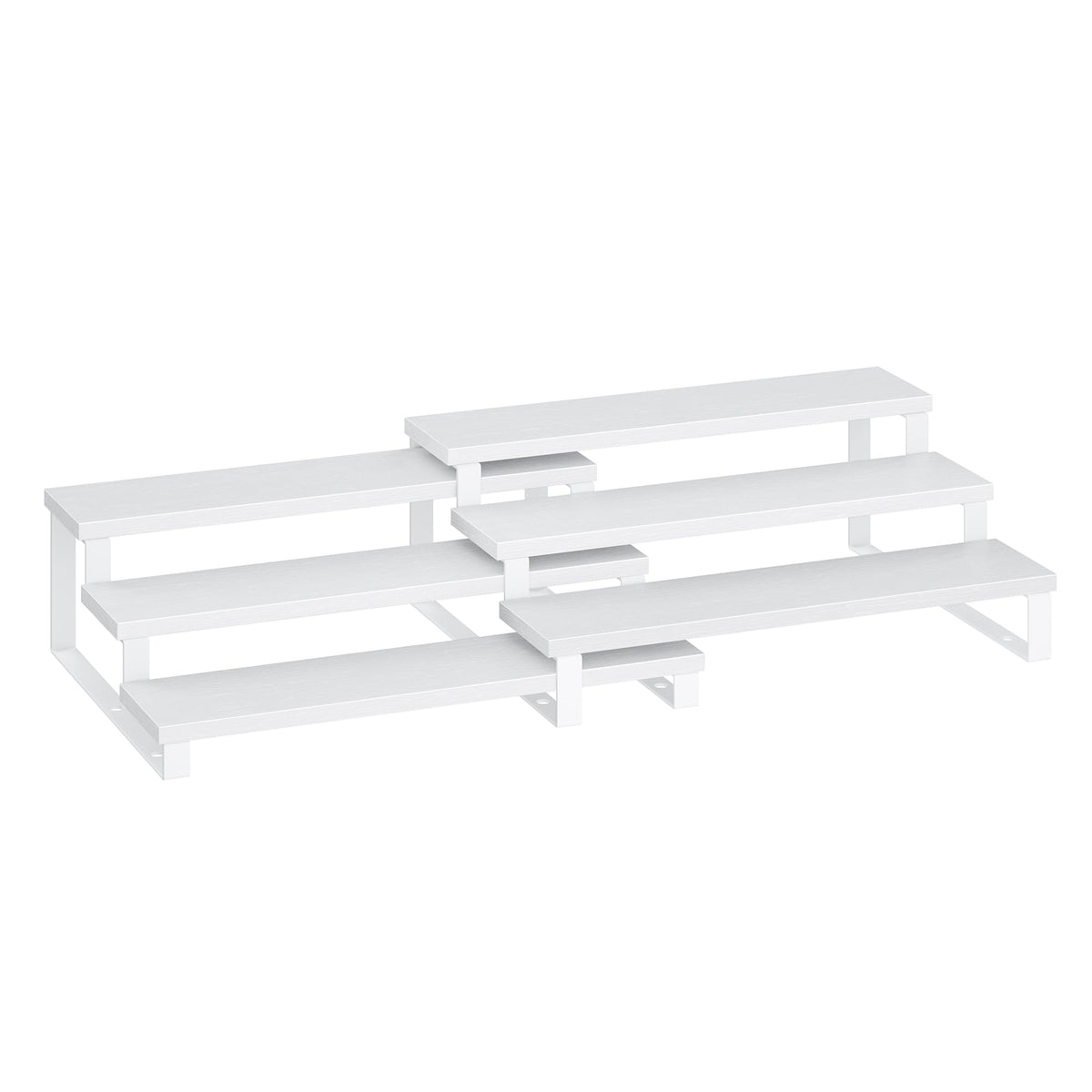 SONGMICS Display Risers: especias en tres niveles, acceso rápido y presentación elegante.
