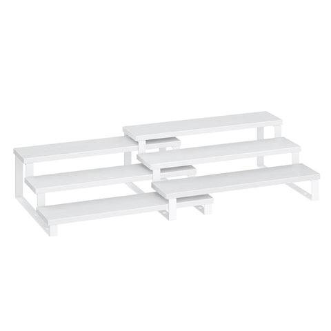 SONGMICS Display Risers: especias en tres niveles, acceso rápido y presentación elegante.