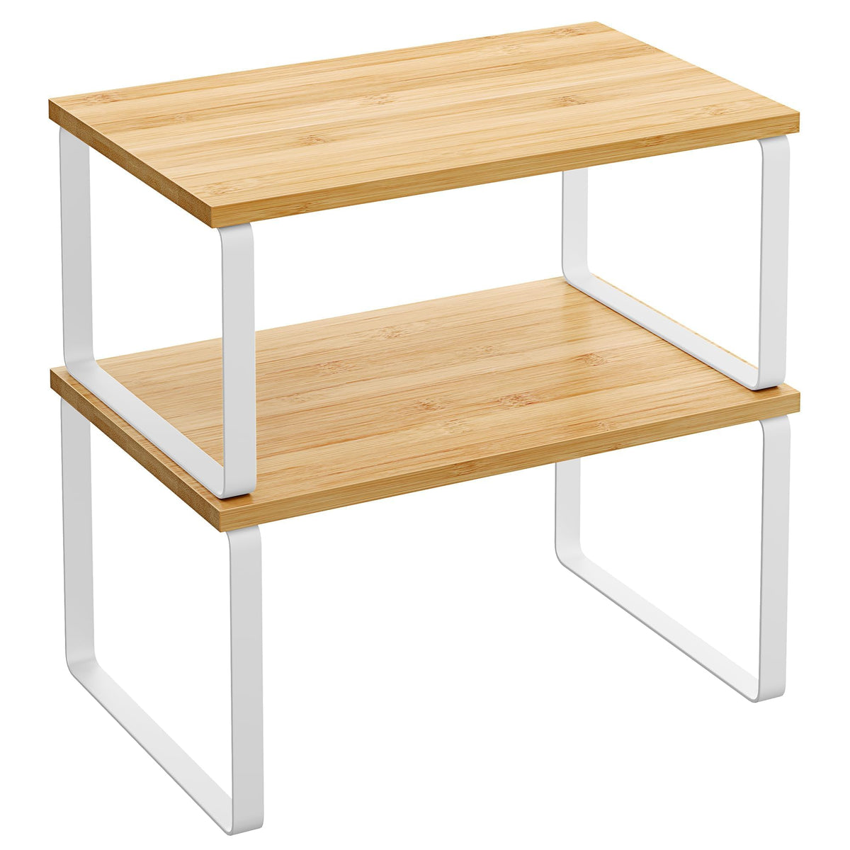 SONGMICS estante cocina dos niveles para organizar especias y utensilios.