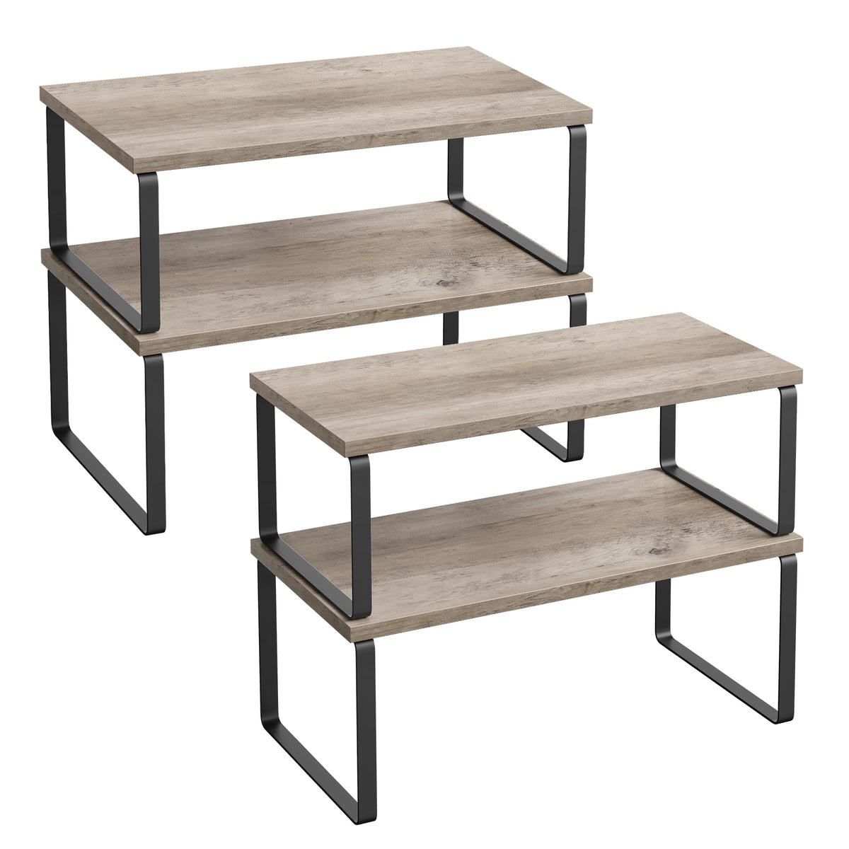 SONGMICS estantes cocina 4 piezas para ordenar condimentos y utensilios