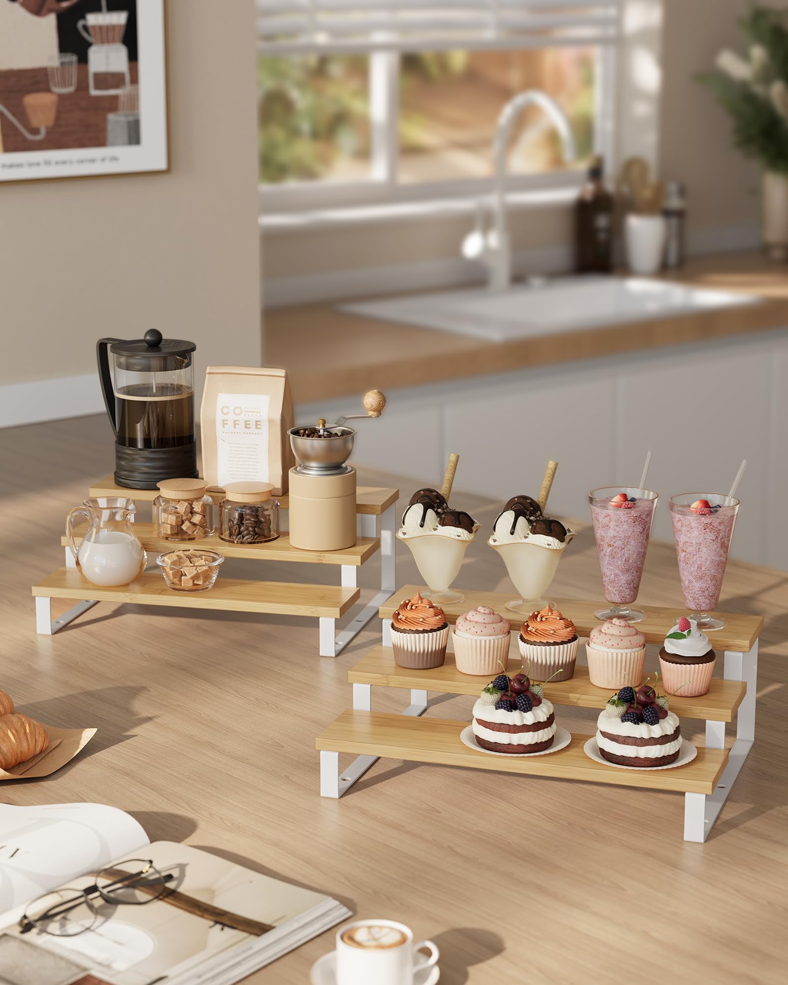 SONGMICS extensible de dos unidades para aprovechar mejor el espacio