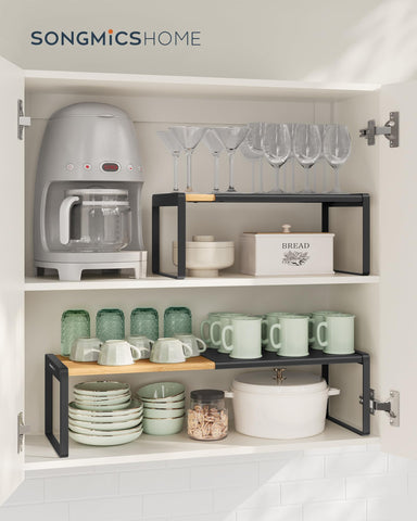 Songmics Home organizador de armario de cocina versátil para especias y utensilios