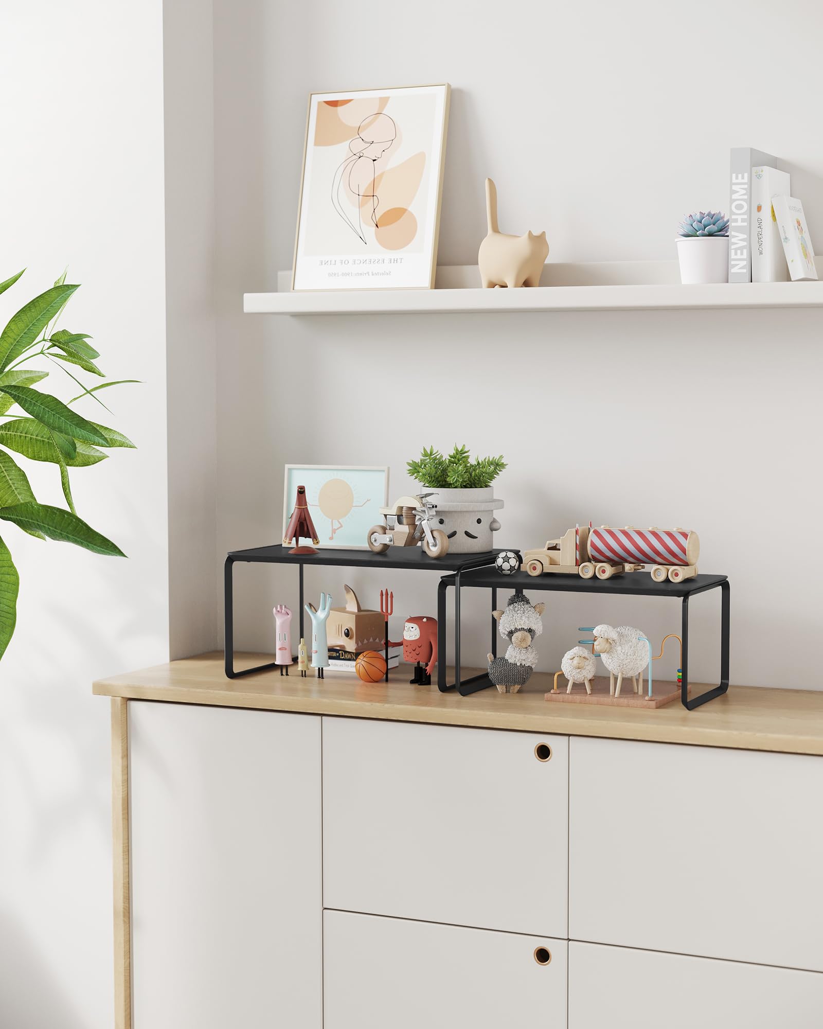 SONGMICS HOME Solucion versatil para cocina tocador o despacho