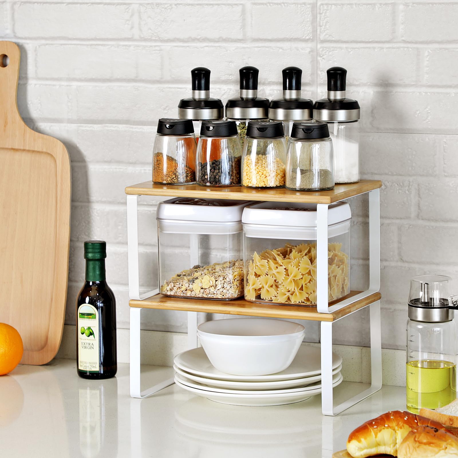 Songmics organización de cocina, estilo práctico y ordenado.