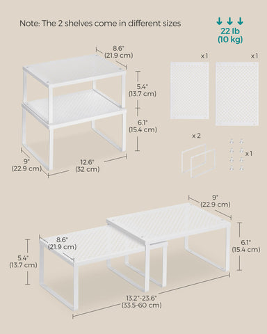 SongMics organizador-cocina-mesa-blanco para ordenar rápido.