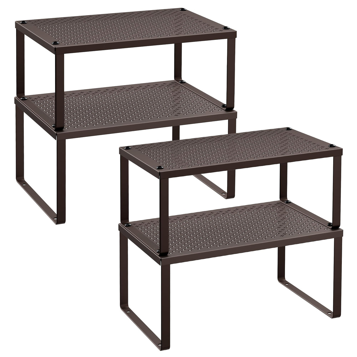 SONGMICS Spice Racks estantería de armario de 4 piezas para aprovechar el espacio