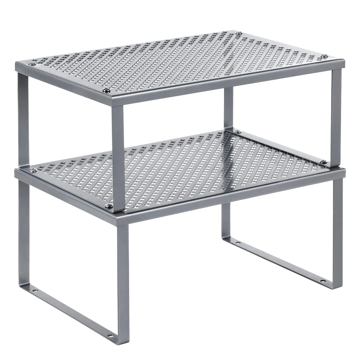SONGMICS Spice Racks: estantes metálicos para armario, maximizan el espacio vertical.