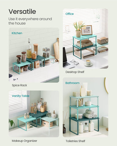 Uso multipropio de SONGMICS para cocina, mesa o dormitorio.